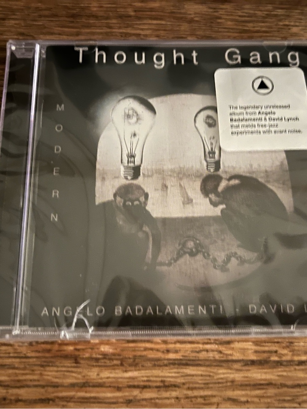 David Lynch and Angelo Badalamenti - Thought Gang / CD Album